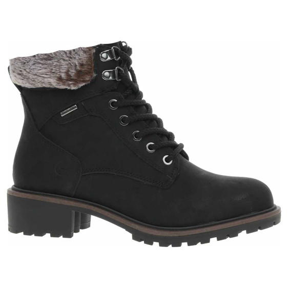 detail Dámska členkové topánky Tamaris 1-26266-43 black