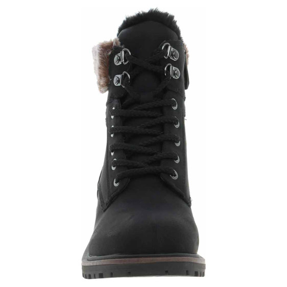 detail Dámska členkové topánky Tamaris 1-26266-43 black