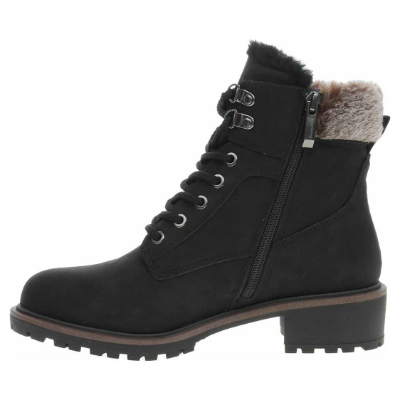 detail Dámska členkové topánky Tamaris 1-26266-43 black