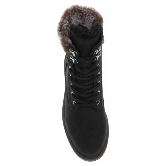 detail Dámska členkové topánky Tamaris 1-26266-43 black