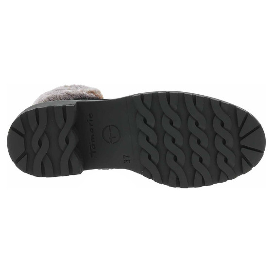 detail Dámska členkové topánky Tamaris 1-26266-43 black