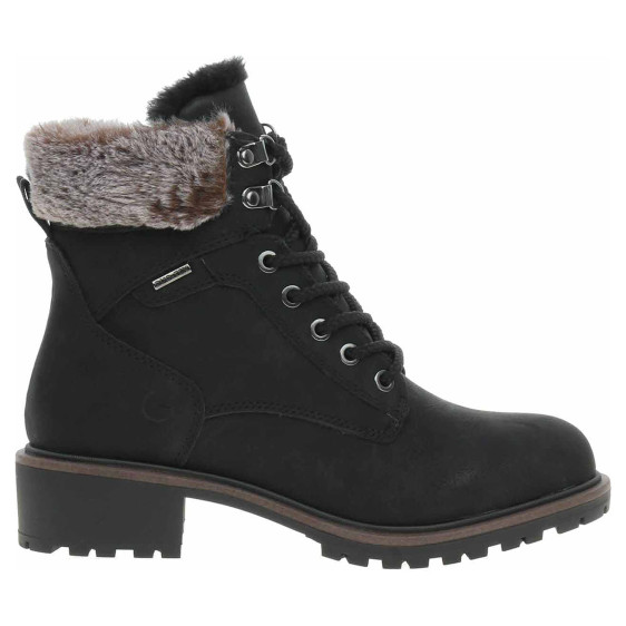detail Dámska členkové topánky Tamaris 1-26266-43 black