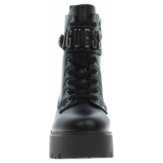detail Dámska členkové topánky Guess FLTSOMELE10-BLACK