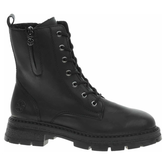 detail Dámska členkové topánky Rieker Z9804-00 schwarz