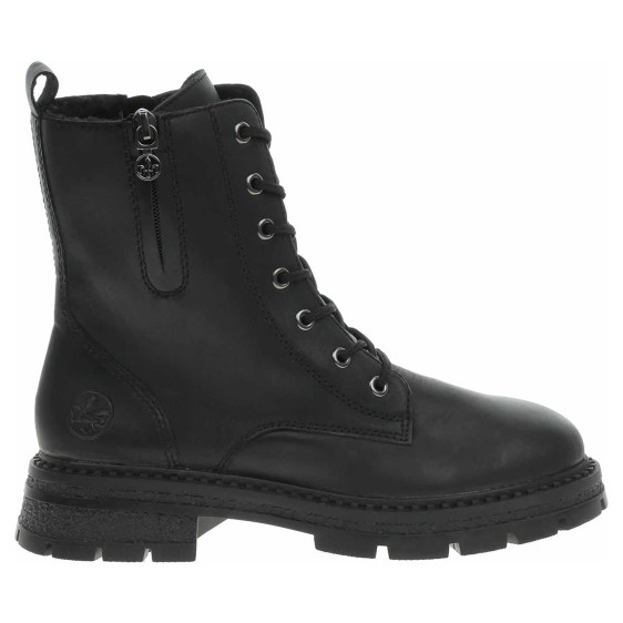 detail Dámska členkové topánky Rieker Z9804-00 schwarz