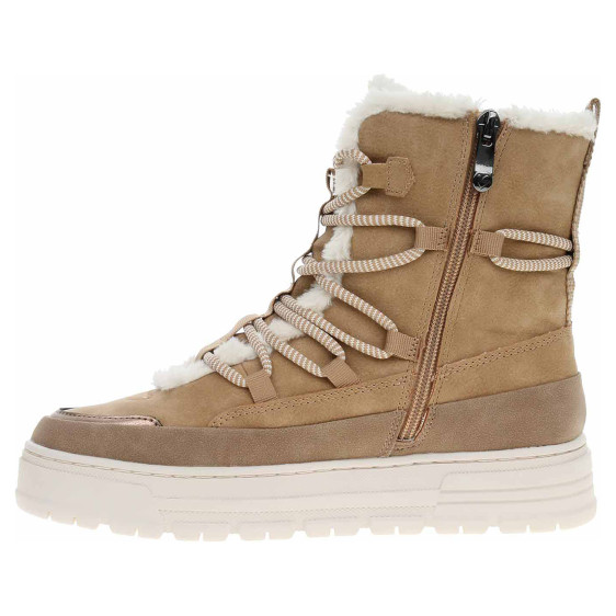 detail Dámska členkové topánky Marco Tozzi 2-26295-43 taupe comb