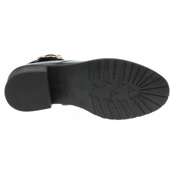 detail Dámska členkové topánky Remonte D1A72-01 schwarz