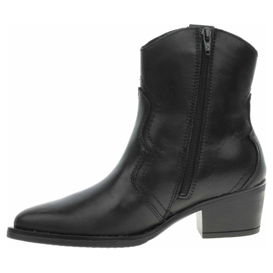 detail Dámske poločižmy Tamaris 1-25702-41 black leather