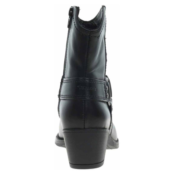 detail Dámske poločižmy Tamaris 1-25705-43 black leather