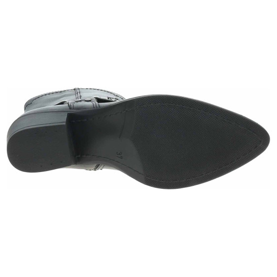 detail Dámske poločižmy Tamaris 1-25705-43 black leather