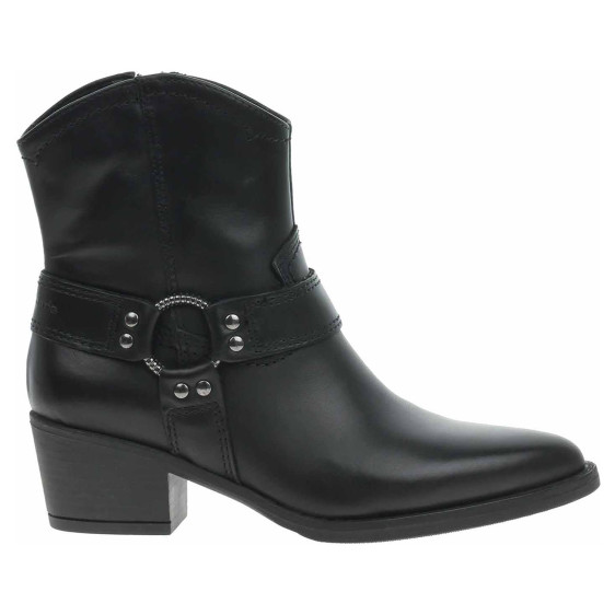 detail Dámske poločižmy Tamaris 1-25705-43 black leather