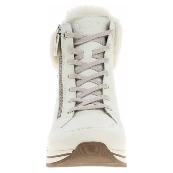 detail Dámska členkové topánky Remonte D0T77-80 weiss