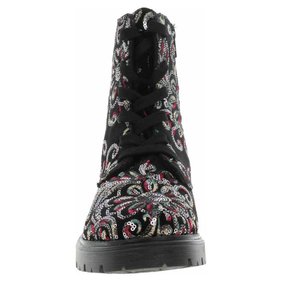 detail Dámska členkové topánky Rieker Z2841-90 schwarz-multi