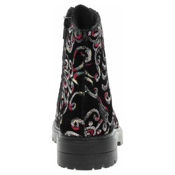 detail Dámska členkové topánky Rieker Z2841-90 schwarz-multi
