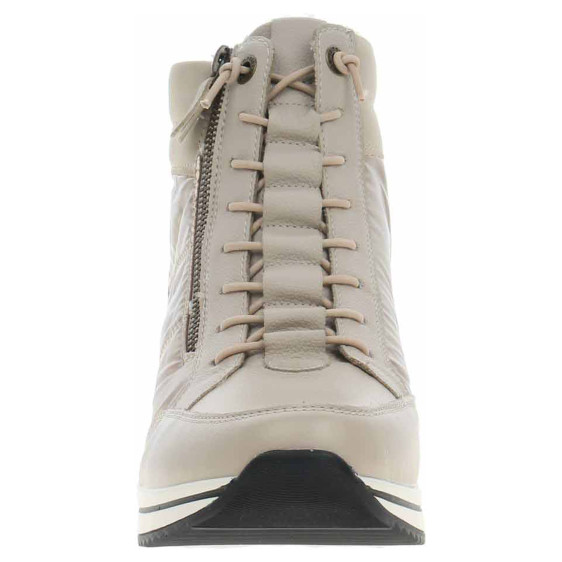 detail Dámska členkové topánky Remonte D0T72-60 beige kombi