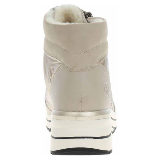 detail Dámska členkové topánky Remonte D0T72-60 beige kombi