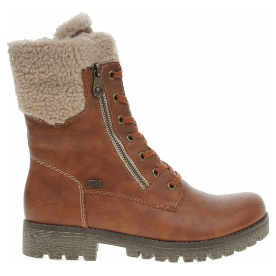 detail Dámska členkové topánky Rieker 78522-24 braun