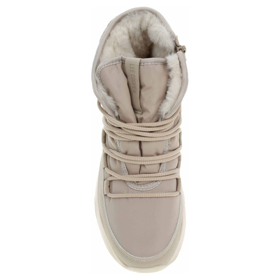 detail Dámska členkové topánky Lee Cooper LCJ-24-03-3065LB beige