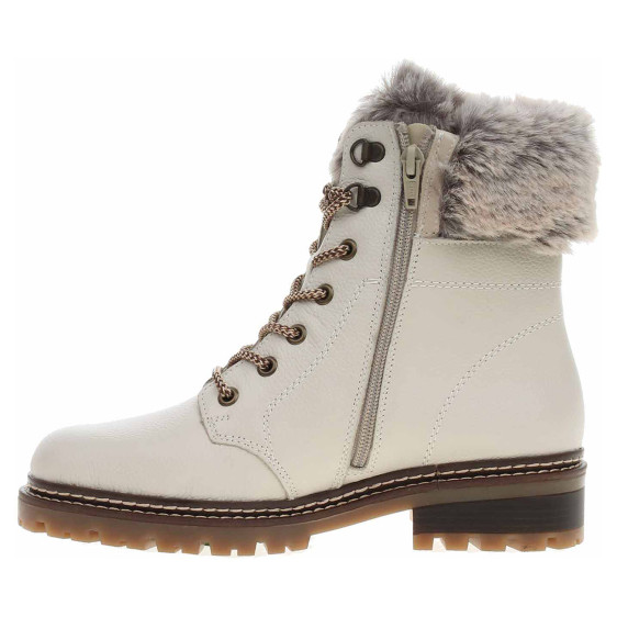 detail Dámska členkové topánky Remonte D0B74-80 weiss kombi