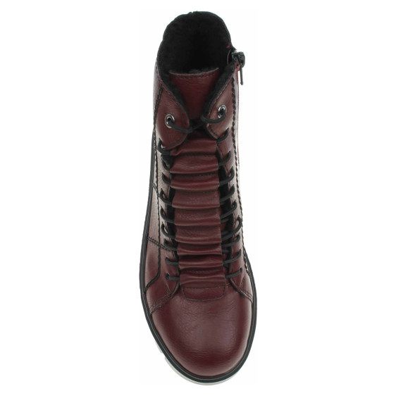 detail Dámska členkové topánky Rieker Y3420-36 wine