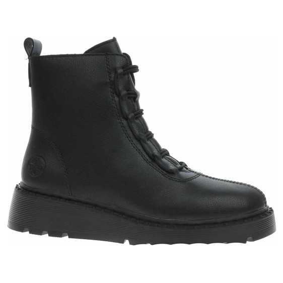 detail Dámska členkové topánky Rieker 70450-00 schwarz