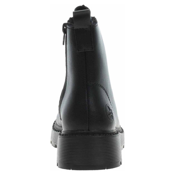 detail Dámska členkové topánky Rieker 70450-00 schwarz