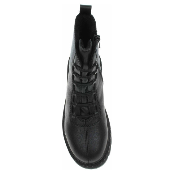 detail Dámska členkové topánky Rieker 70450-00 schwarz