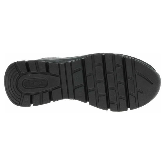 detail Dámska členkové topánky Rieker 48043-00 schwarz