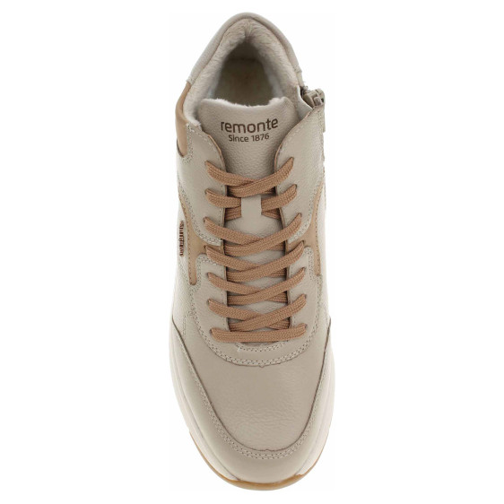 detail Dámska členkové topánky Remonte D6683-60 beige kombi