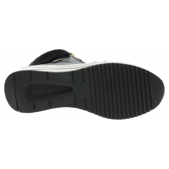 detail Dámska členkové topánky Remonte D0T77-02 schwarz