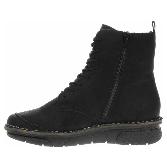 detail Dámska členkové topánky Rieker 73310-00 schwarz