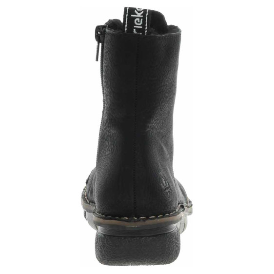 detail Dámska členkové topánky Rieker 73310-00 schwarz