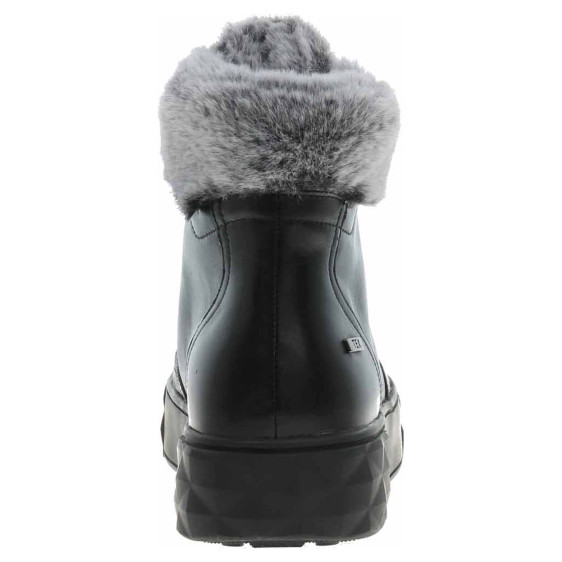 detail Dámska členkové topánky Caprice 9-26202-43 black nappa