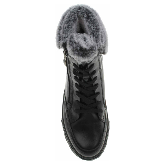 detail Dámska členkové topánky Caprice 9-26202-43 black nappa