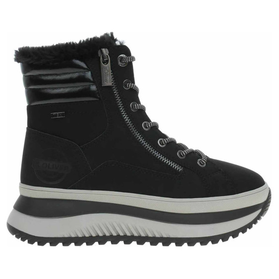 detail Dámska členkové topánky s.Oliver 5-26238-43 black