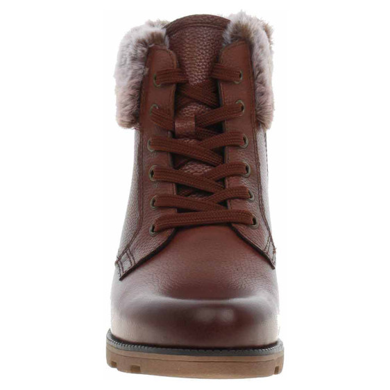 detail Dámska členkové topánky Caprice 9-26224-41 cognac nappa