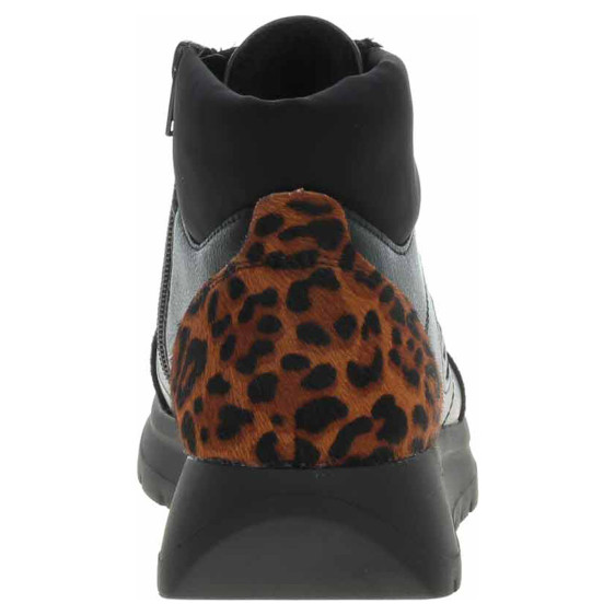 detail Dámska členkové topánky Remonte D2V70-03 schwarz kombi