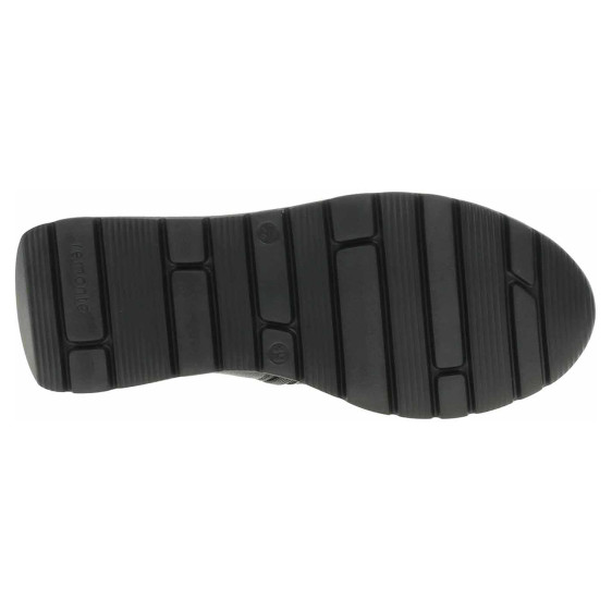 detail Dámska členkové topánky Remonte D2V70-03 schwarz kombi