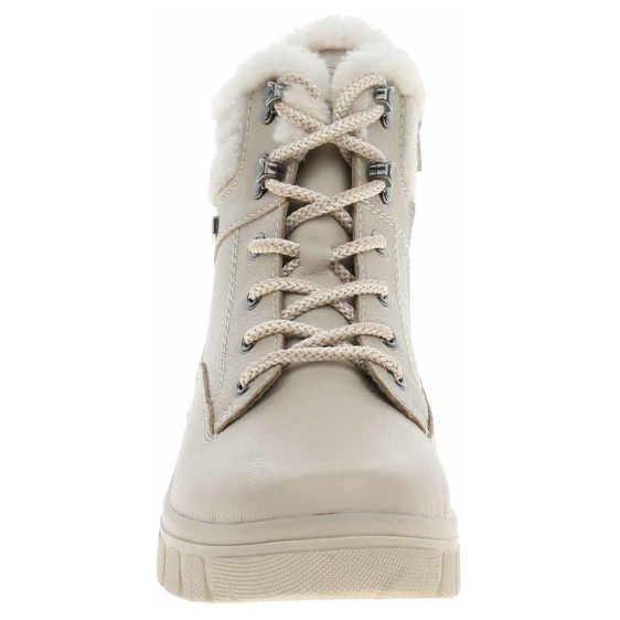 detail Dámska členkové topánky Remonte D0E71-60 beige kombi