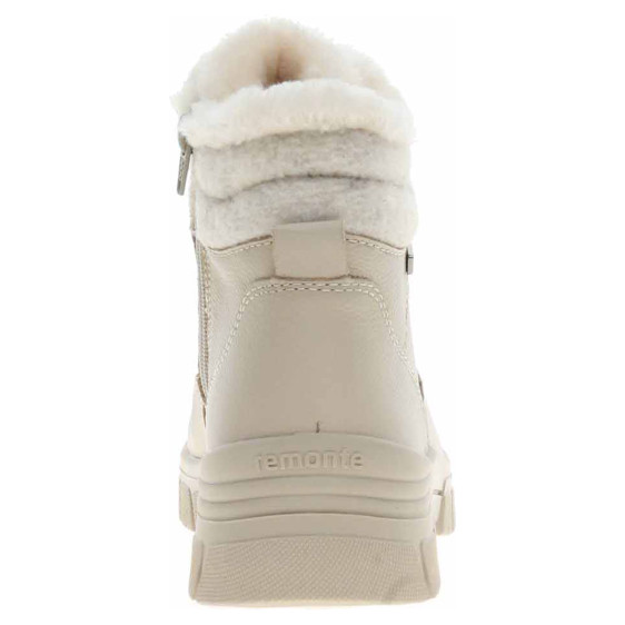 detail Dámska členkové topánky Remonte D0E71-60 beige kombi