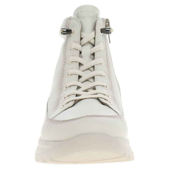 detail Dámska členkové topánky Remonte D2V72-80 offwhite