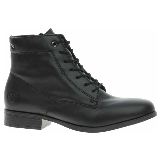 detail Dámska členkové topánky Rieker 77030-00 schwarz