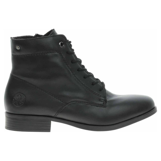 detail Dámska členkové topánky Rieker 77030-00 schwarz