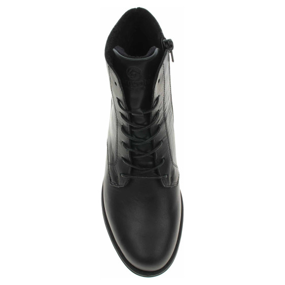 detail Dámska členkové topánky Remonte D0F73-01 schwarz