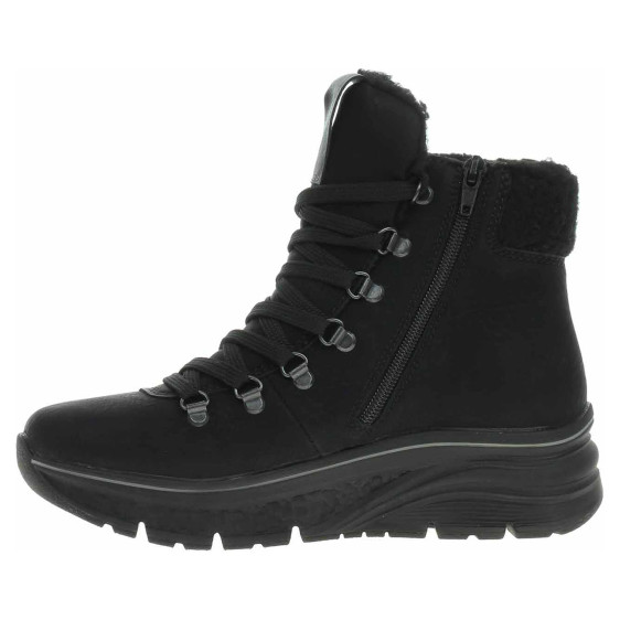detail Dámska členkové topánky Rieker 48034-00 schwarz