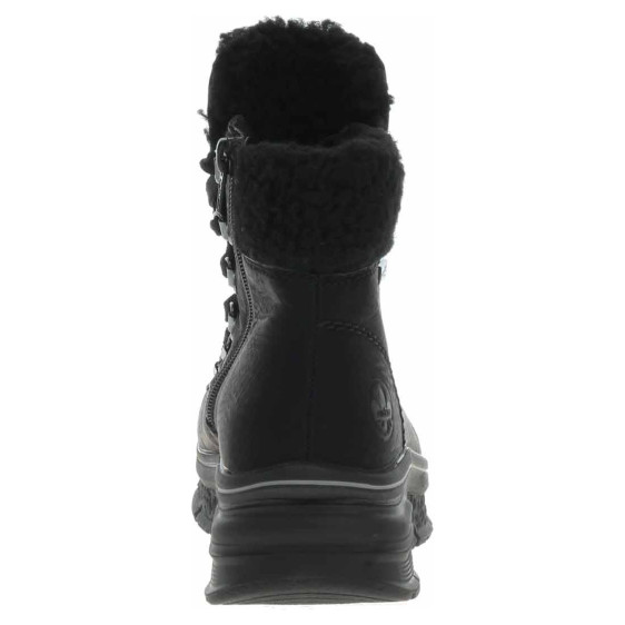 detail Dámska členkové topánky Rieker 48034-00 schwarz