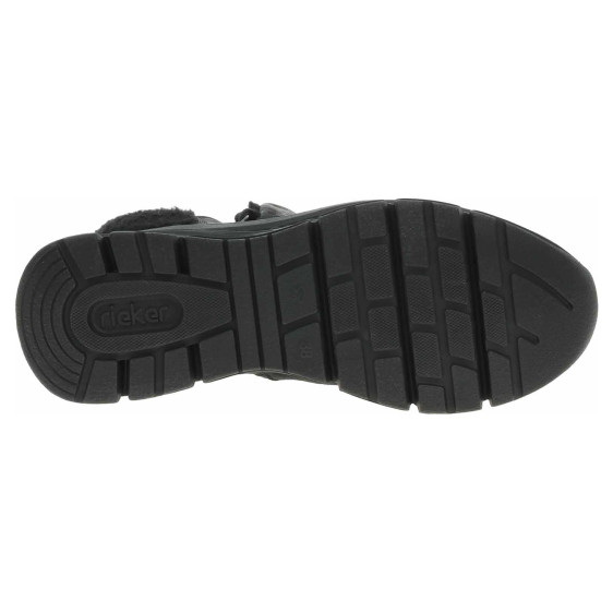 detail Dámska členkové topánky Rieker 48034-00 schwarz