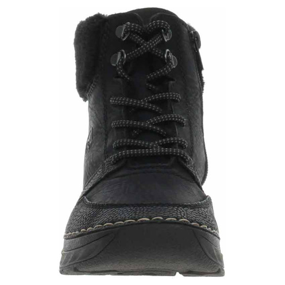 detail Dámska členkové topánky Rieker 44555-00 schwarz