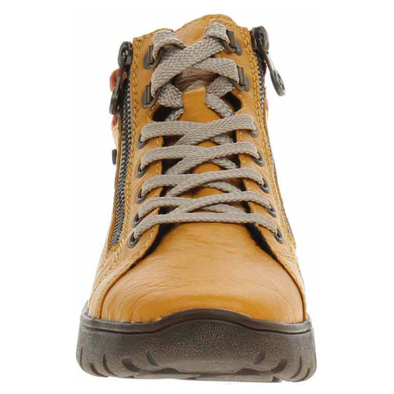 detail Dámska členkové topánky Rieker N1305-68 gelb