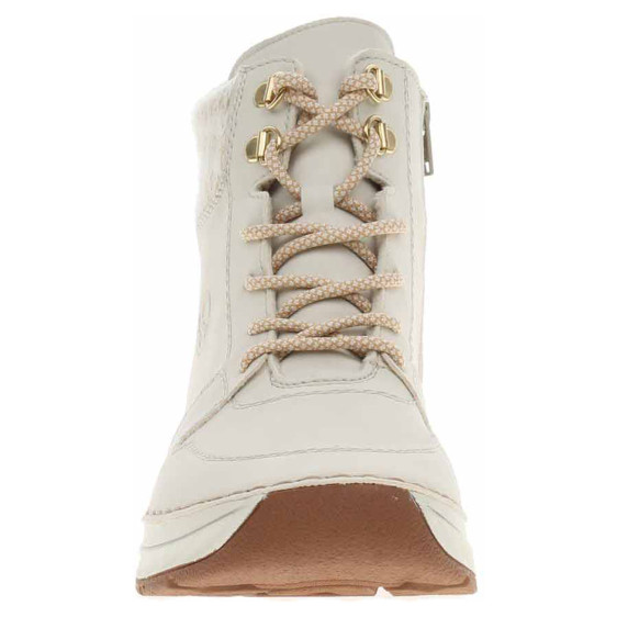 detail Dámska členkové topánky Rieker 44555-60 beige